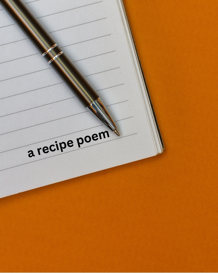 A recipe poem?