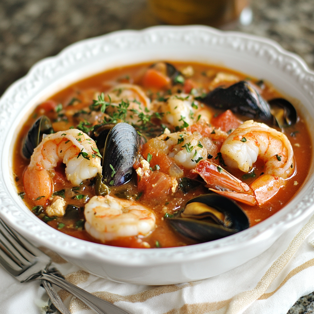 Italian Seafood Cioppino