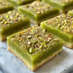 Buttery Pistachio Sugar Cookie Bars