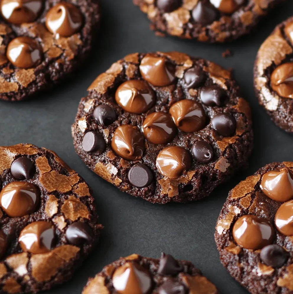 Fudgy Chewy Browkies (Brookies)