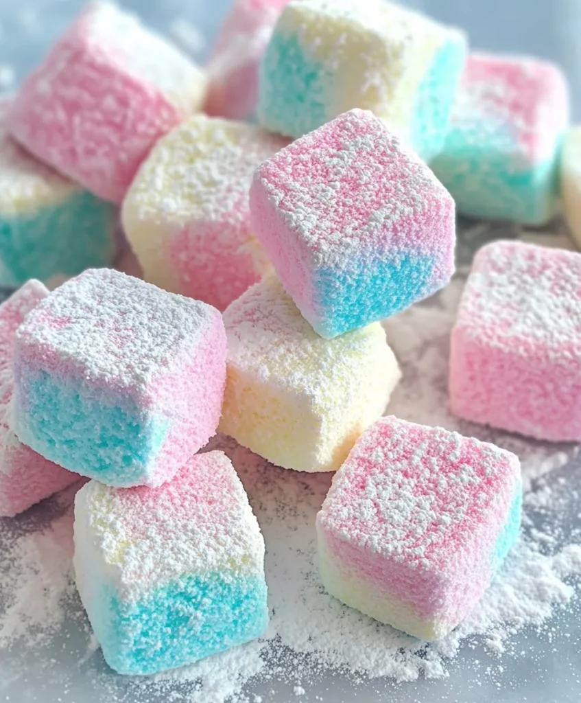 Cotton Candy Marshmallows