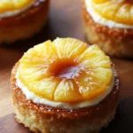 Mini Pineapple Upside-Down Cheesecakes