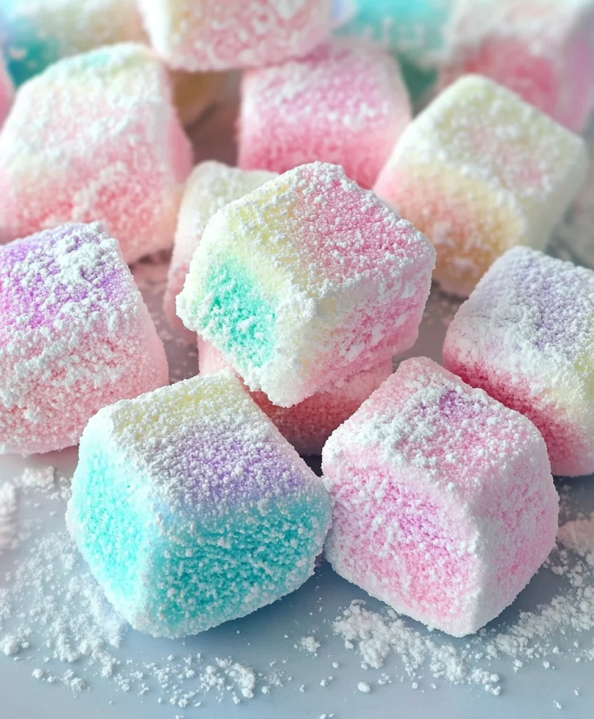 Cotton Candy Marshmallows