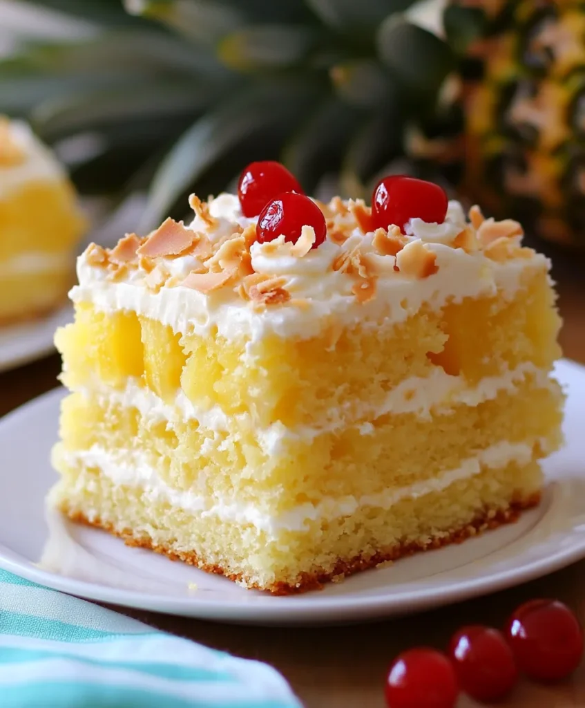 Pineapple Heaven Cake