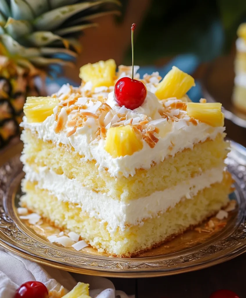 Pineapple Heaven Cake