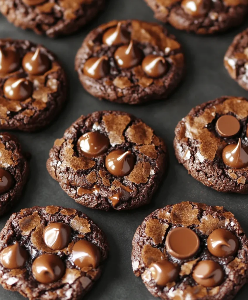 Fudgy Chewy Browkies (Brookies)