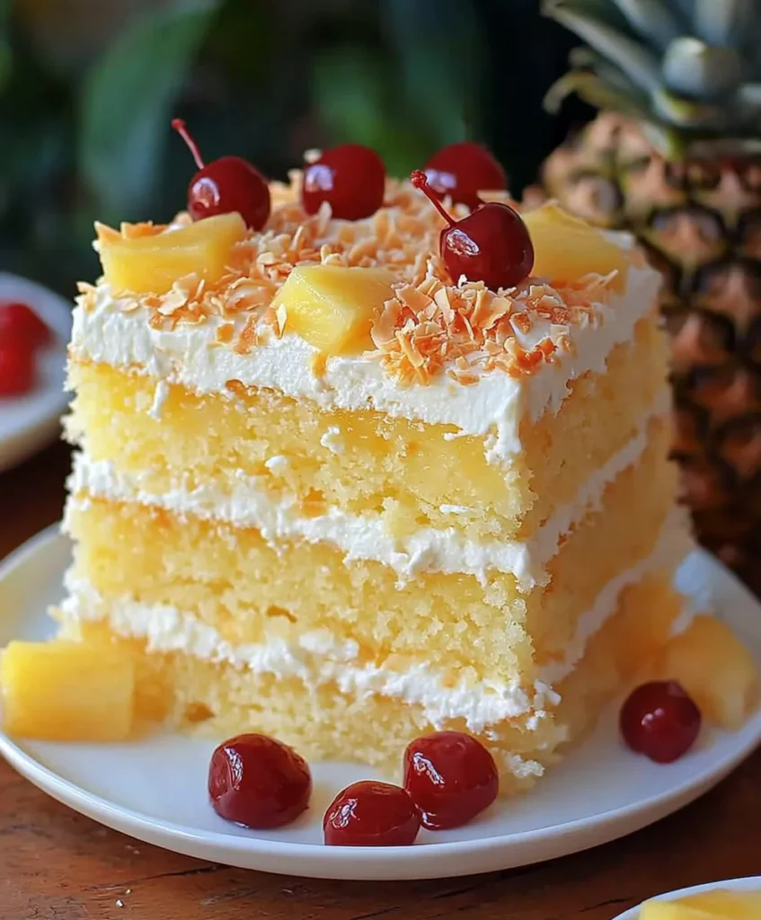 Pineapple Heaven Cake