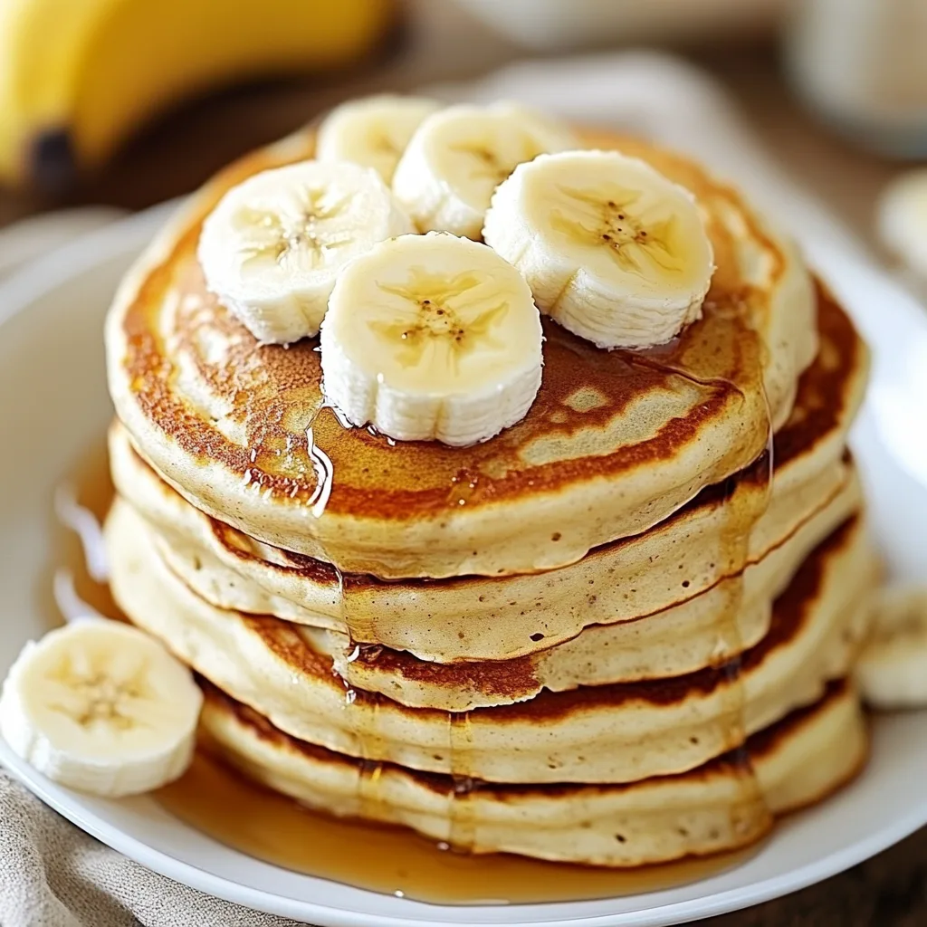 3-Ingredient Banana Pancakes