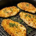 Air Fryer Parmesan Crusted Chicken