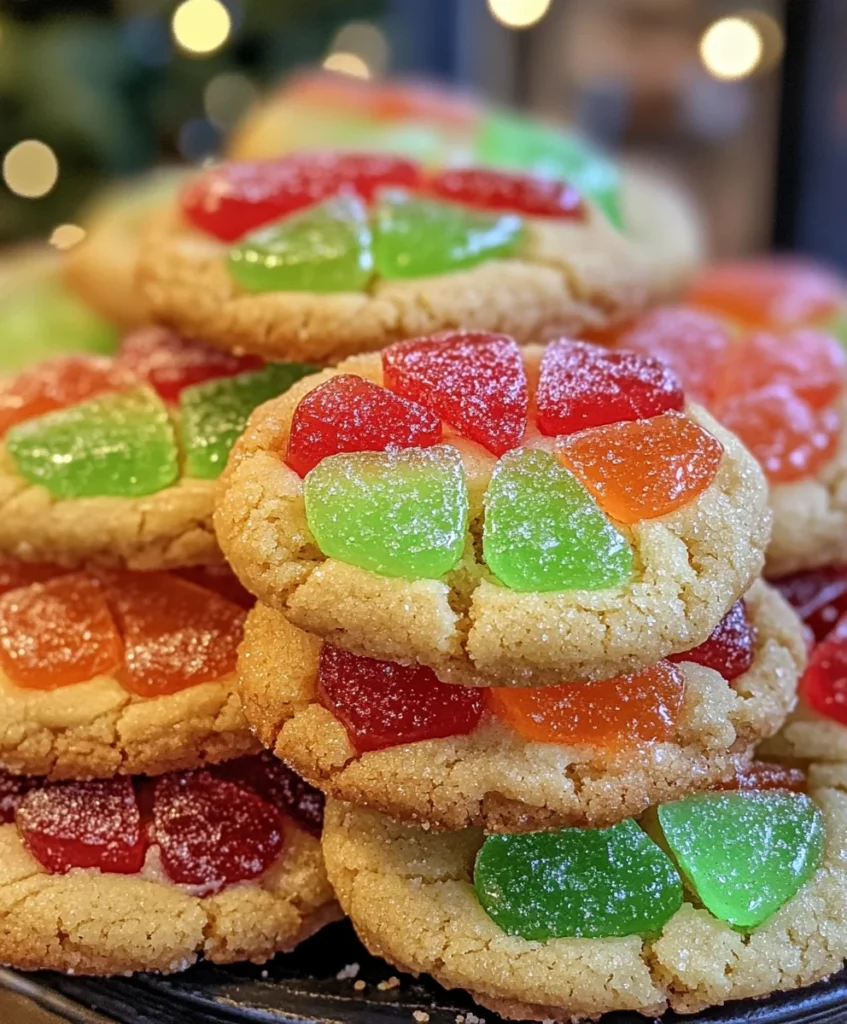 Candy Apple Cookies