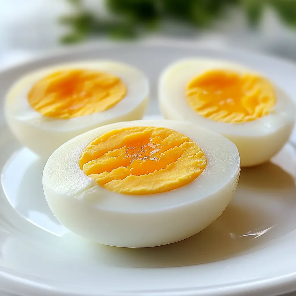 Perfect Hard Boiled Eggs