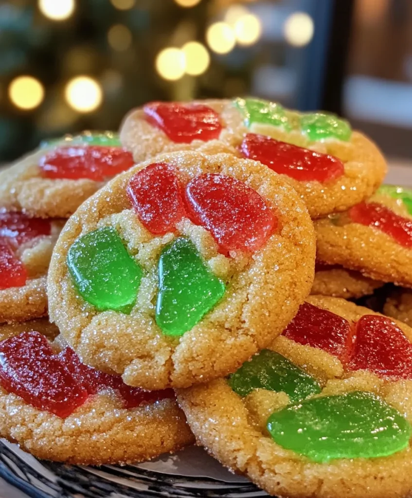 Candy Apple Cookies