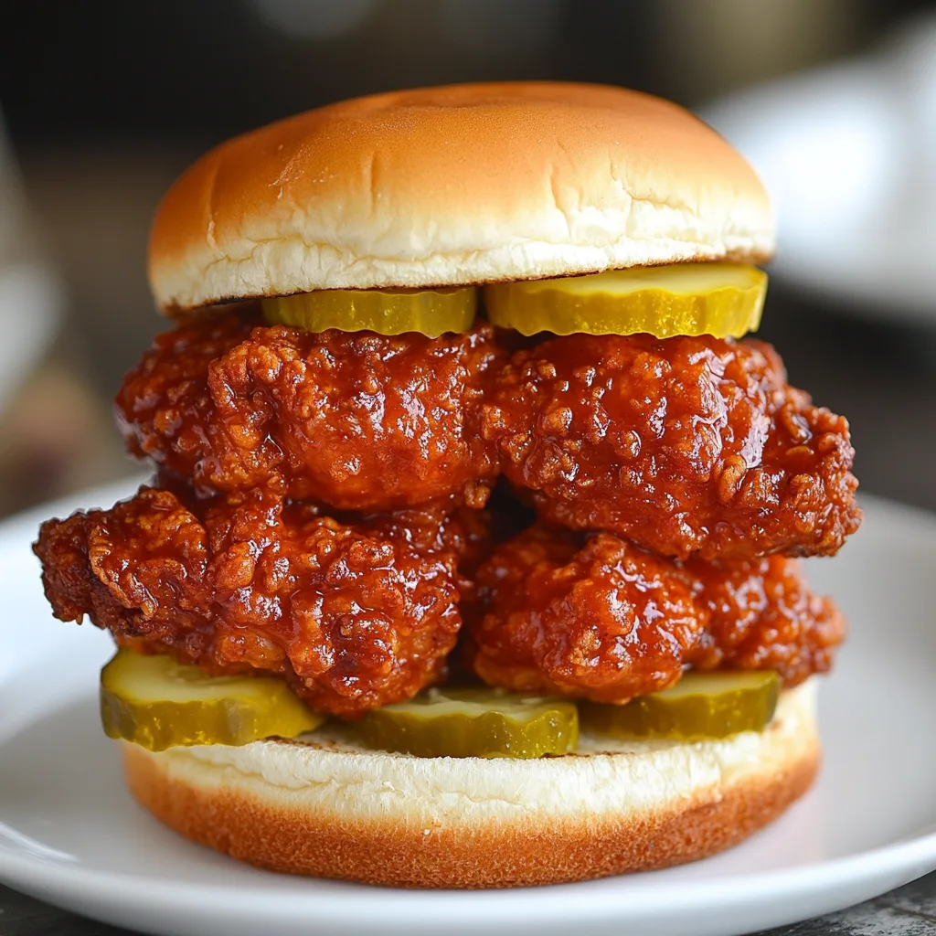 Nashville Hot Chicken Sandwiches