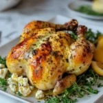 Feta-Brined Roast Chicken