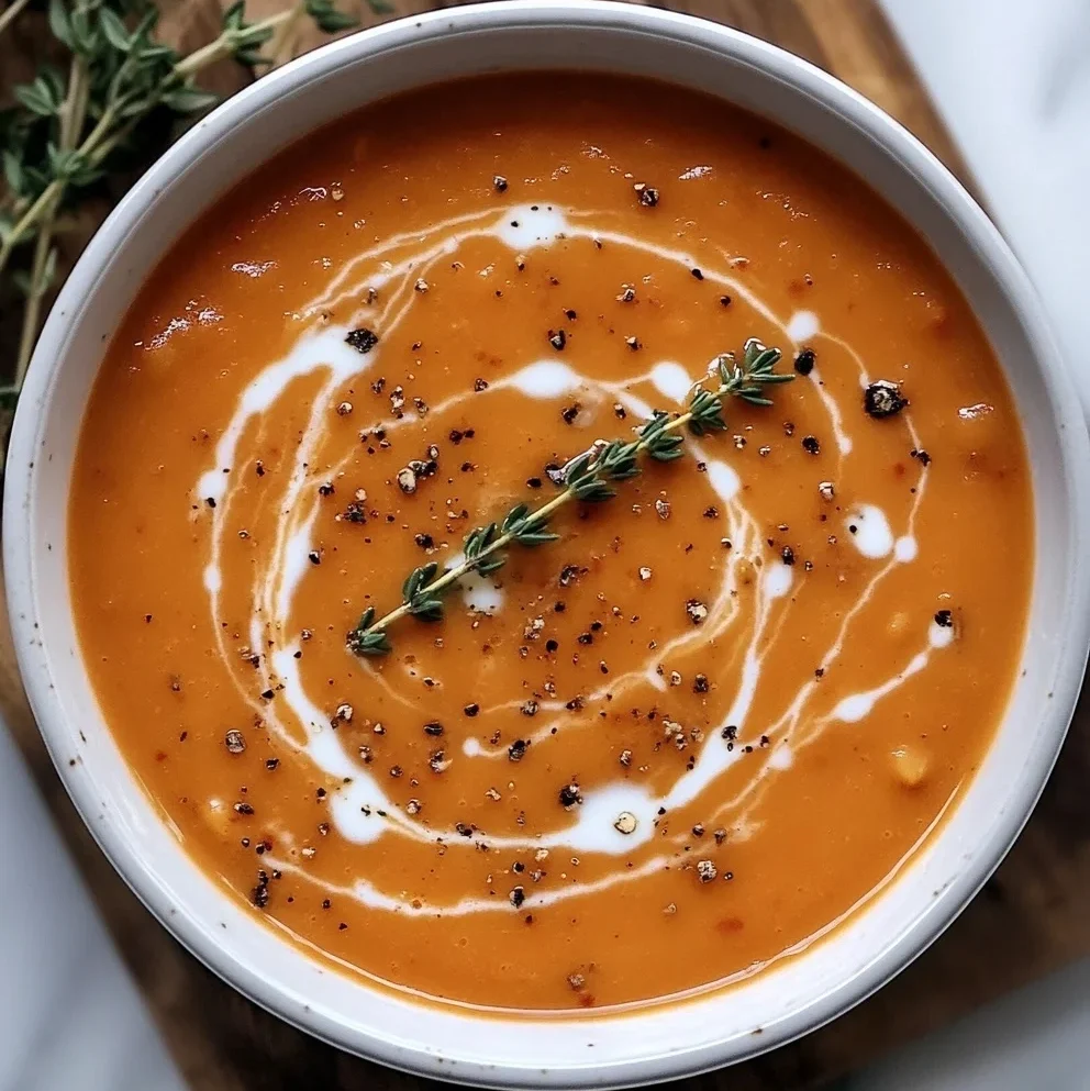 Creamy Tomato Bean Soup