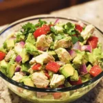 Healthy Avocado Chicken Salad