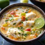 Coconut Lime Fish Soup