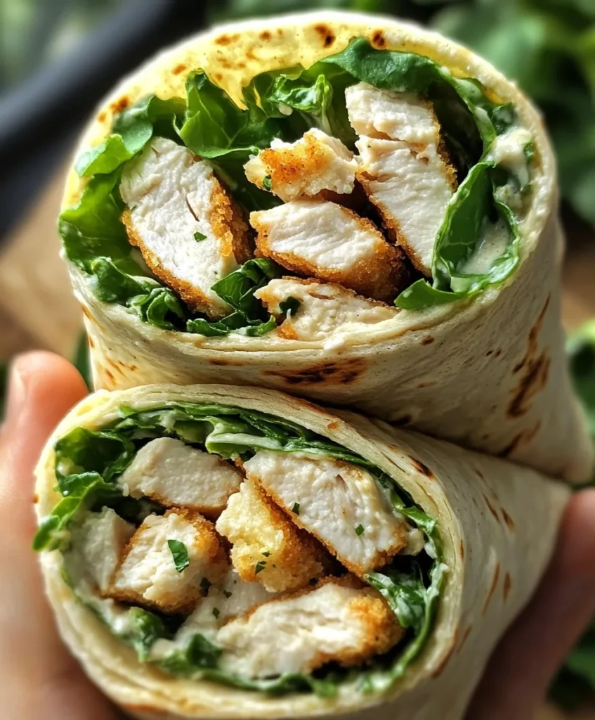 Chicken Caesar Wrap