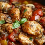 Chicken Cacciatore (Hunter Style Chicken)