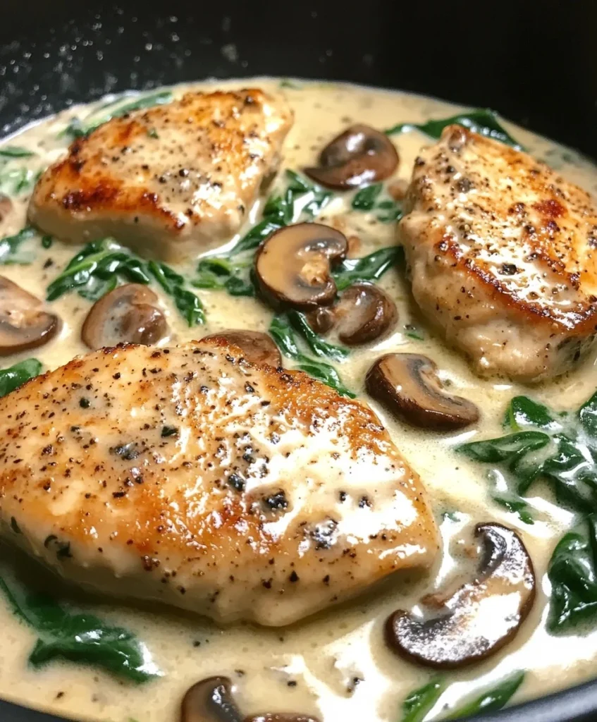 Creamy Chicken Florentine