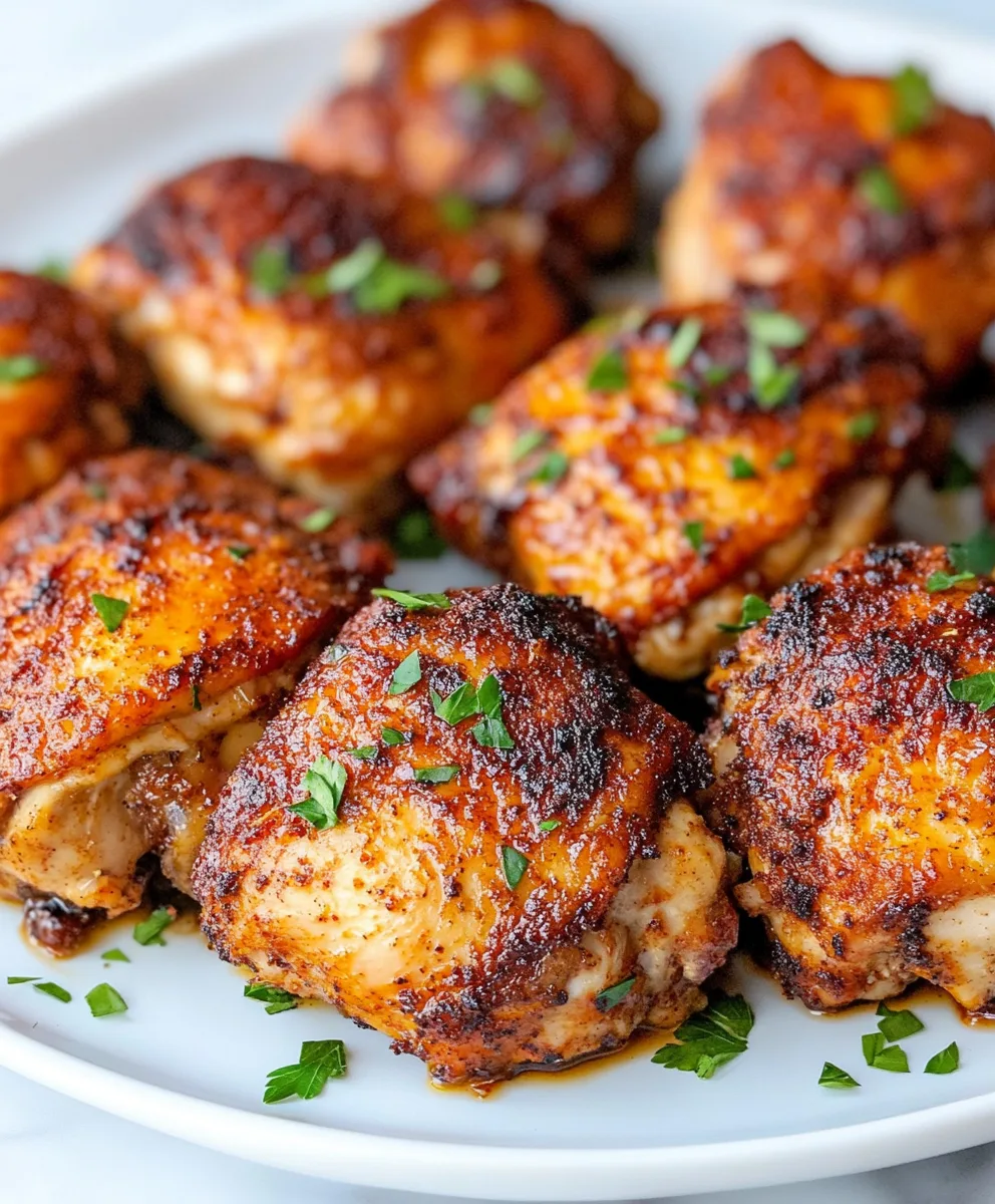 Air Fryer Chicken Thighs