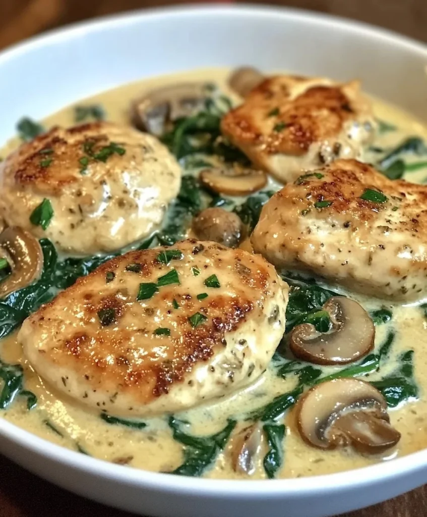 Creamy Chicken Florentine