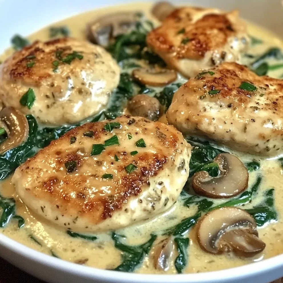 Creamy Chicken Florentine