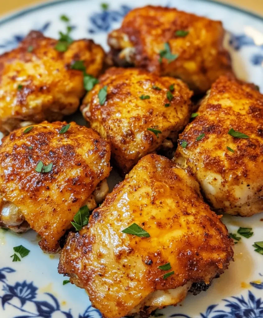 Air Fryer Chicken Thighs