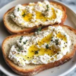 Easy Whipped Ricotta Toast