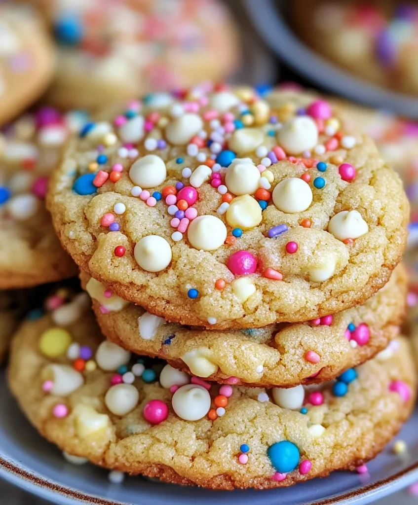 Birthday Cake Cookies