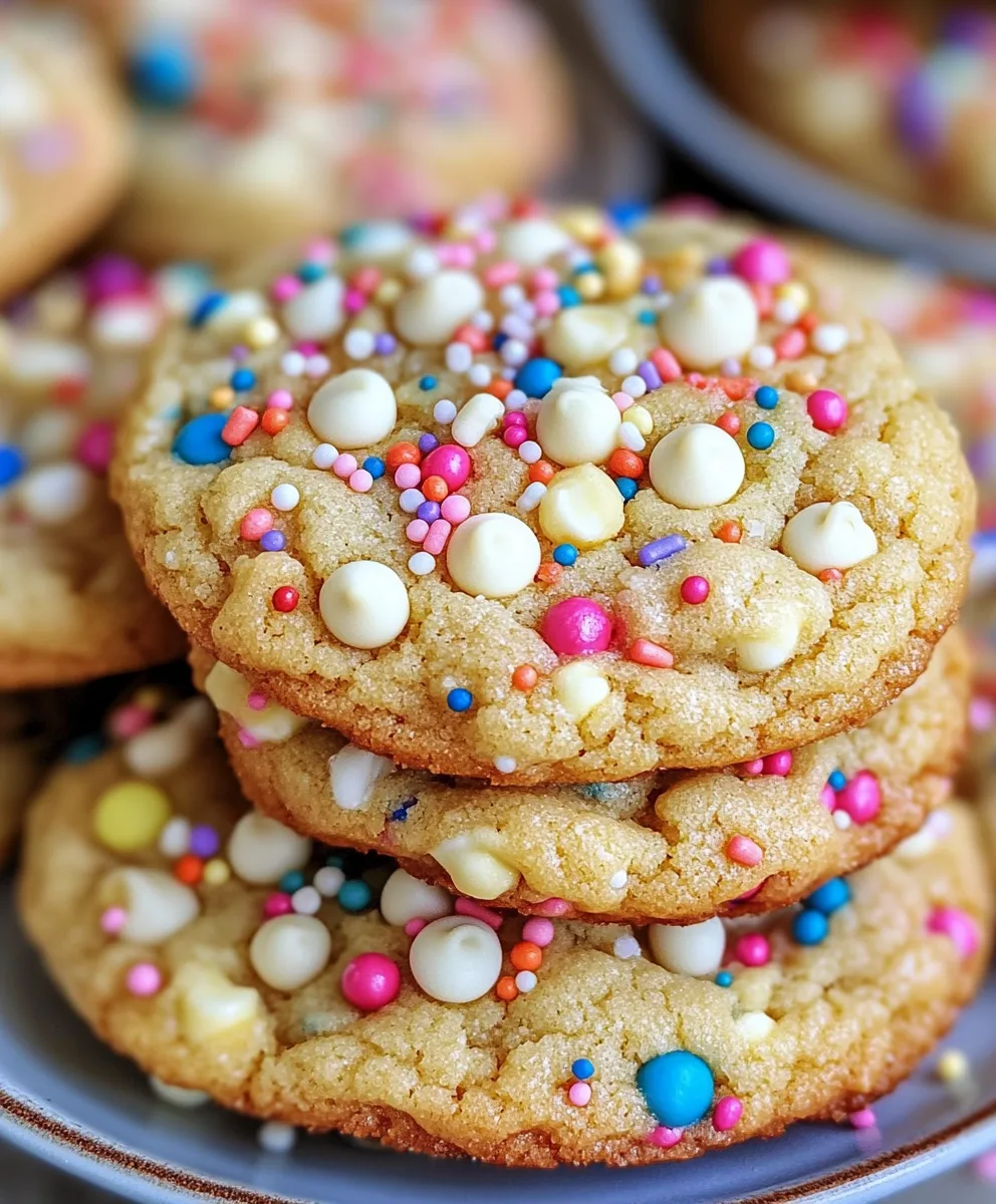 Birthday Cake Cookies