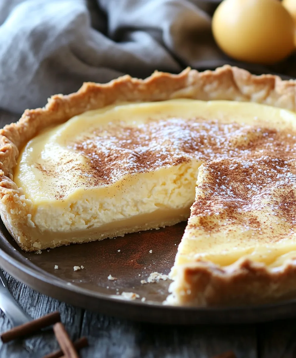 Italian Easter Ricotta Pie