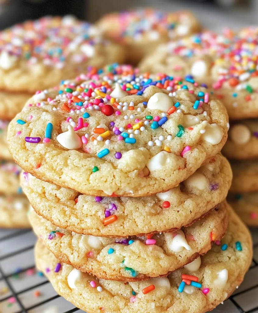 Birthday Cake Cookies