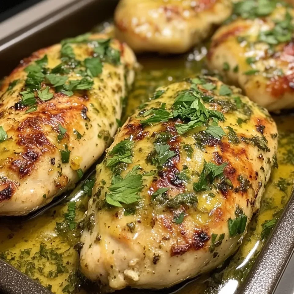 Garlic Butter Baked Chicken Breast