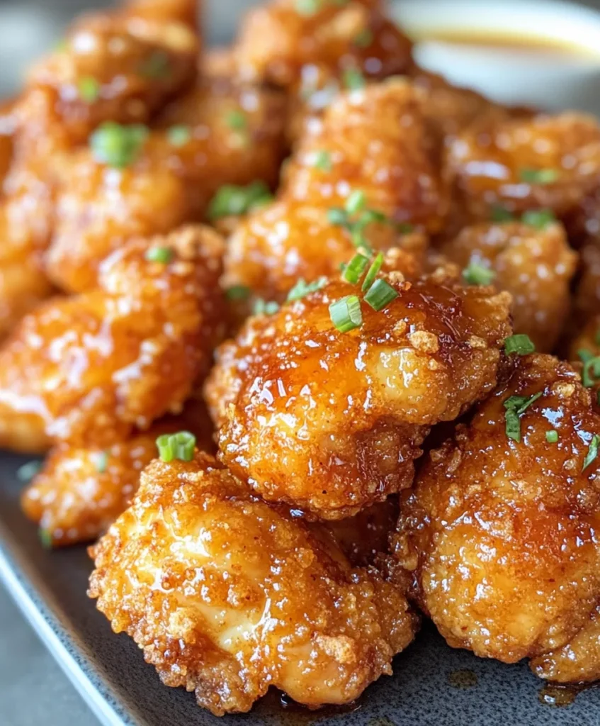 Baked Crunchy Hot Honey Chicken