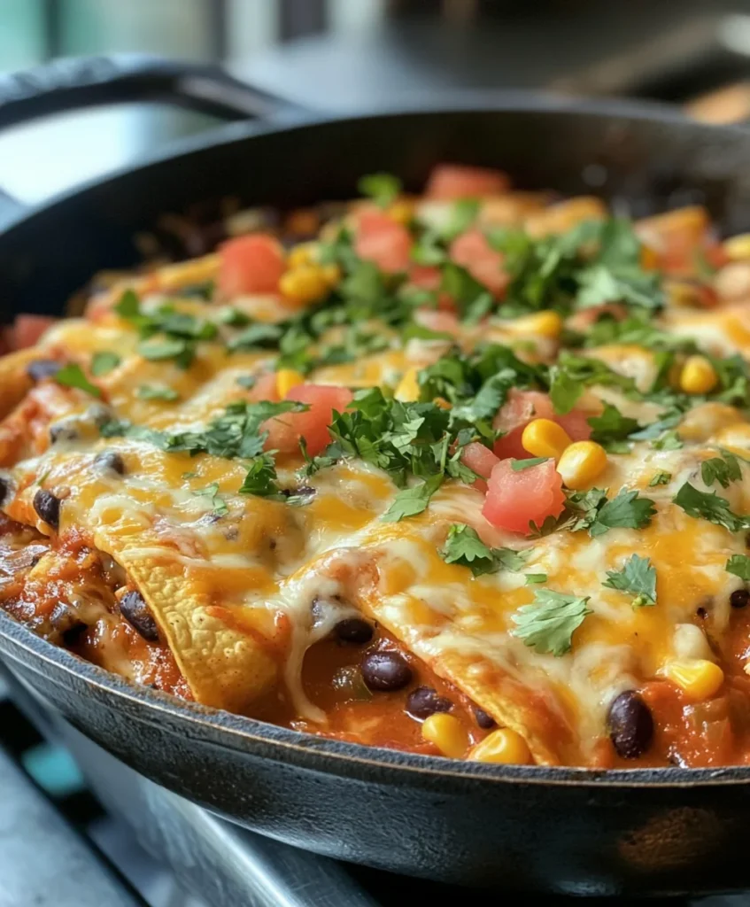 Healthy Enchilada Skillet