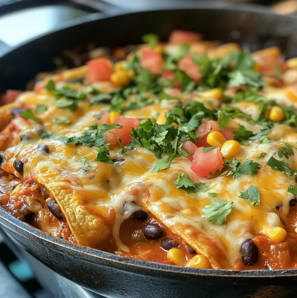 Healthy Enchilada Skillet