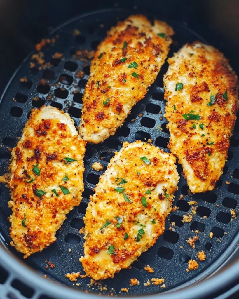 Air Fryer Ranch Crusted Chicken