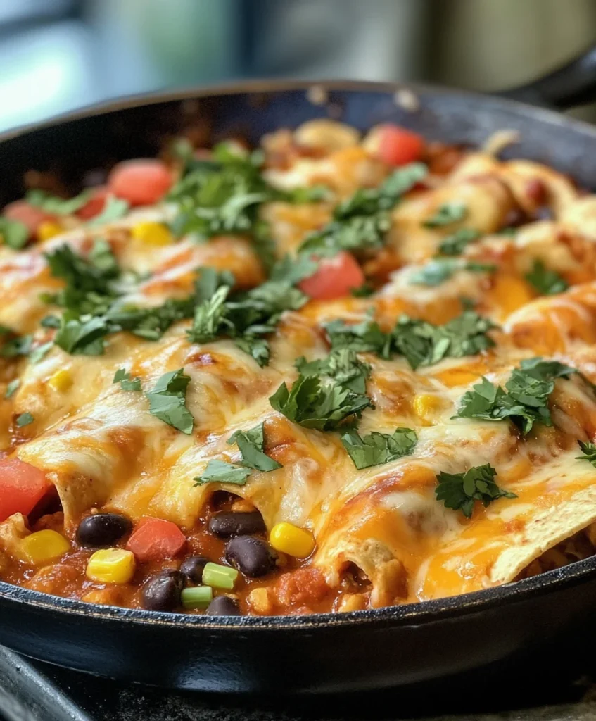 Healthy Enchilada Skillet