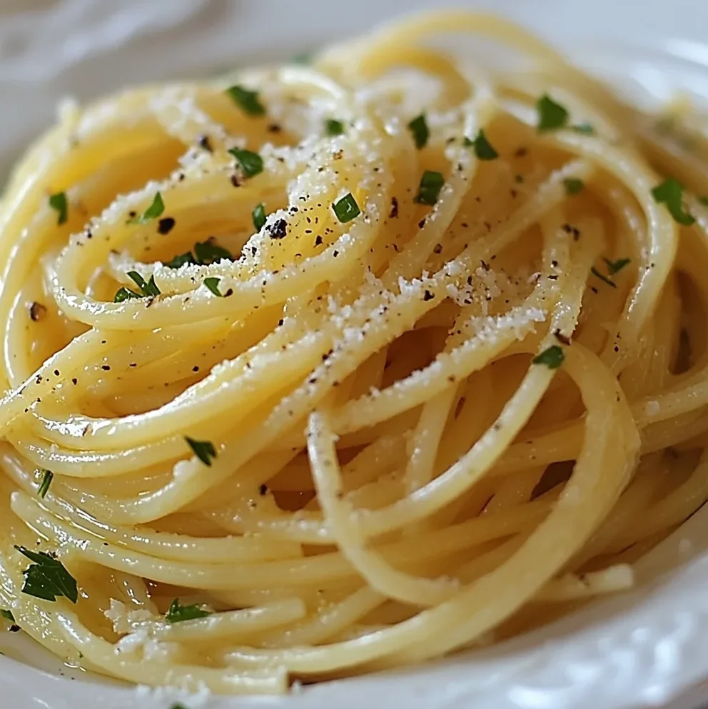Simple Lemon Parmesan Pasta