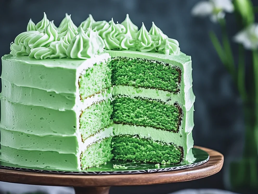 Birthday Cake Green