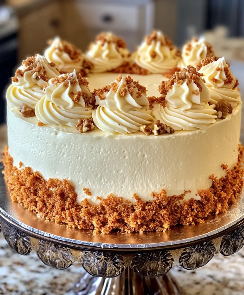 Carrot Cake with Cream Cheese Frosting