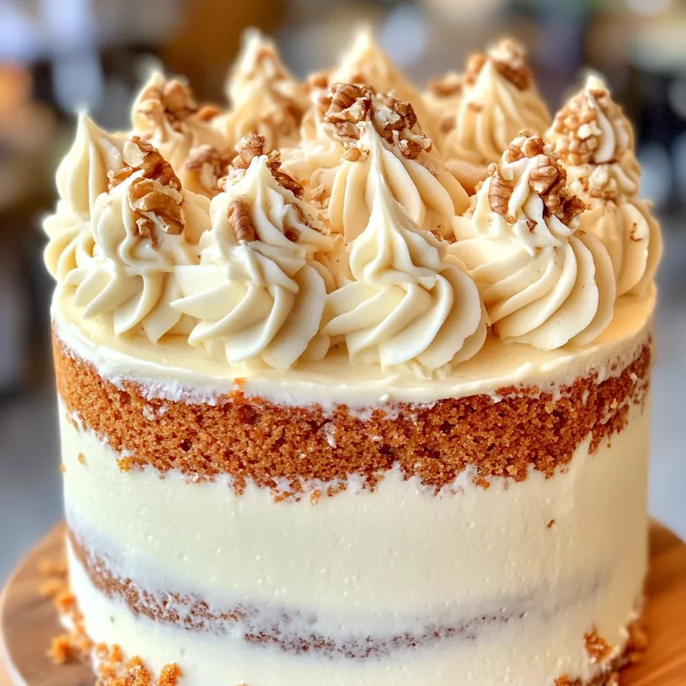 Carrot Cake with Cream Cheese Frosting