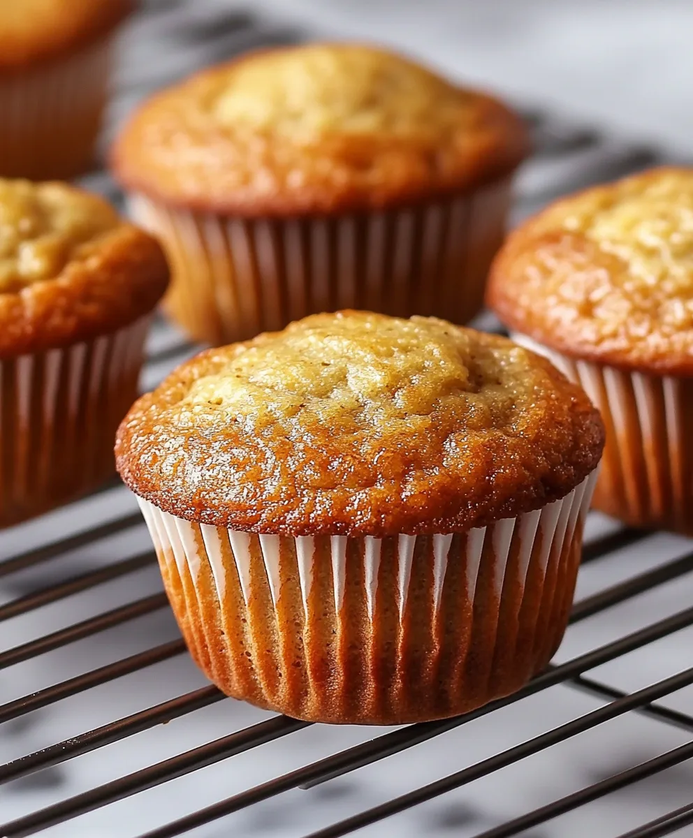 Best Greek Yogurt Banana Muffins