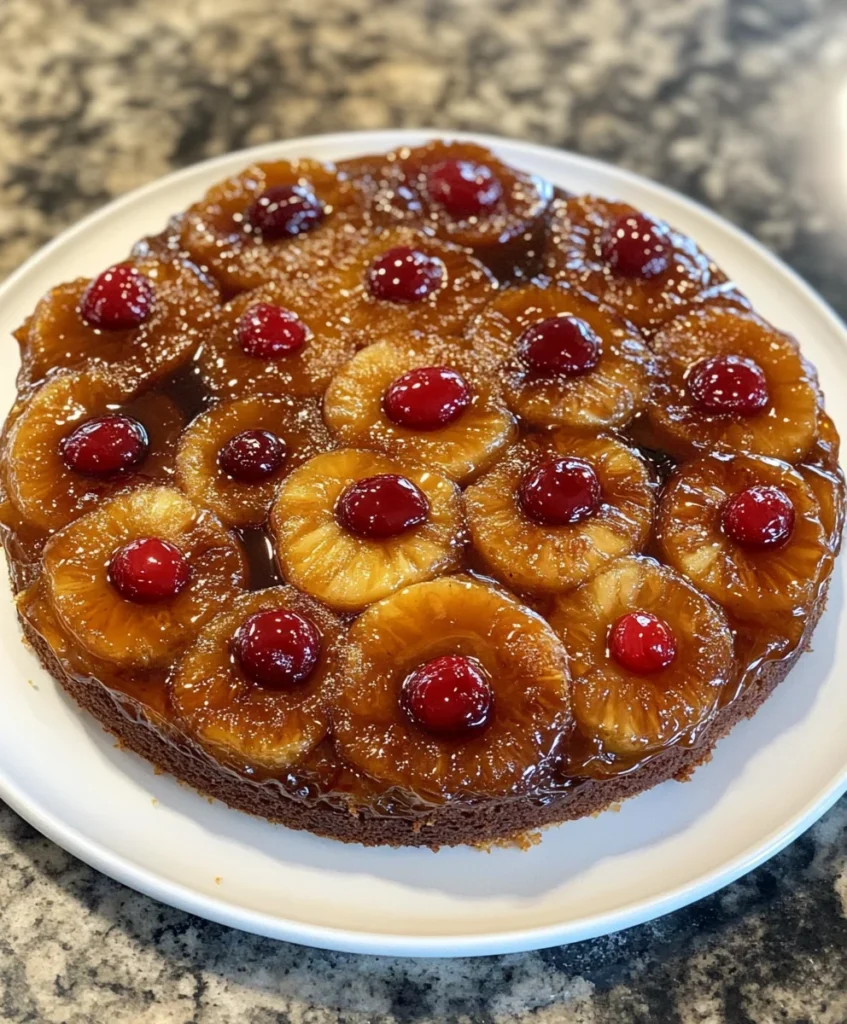 Pineapple Upside-Down Cake