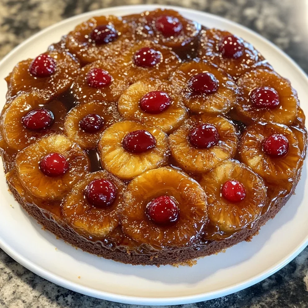 Pineapple Upside-Down Cake