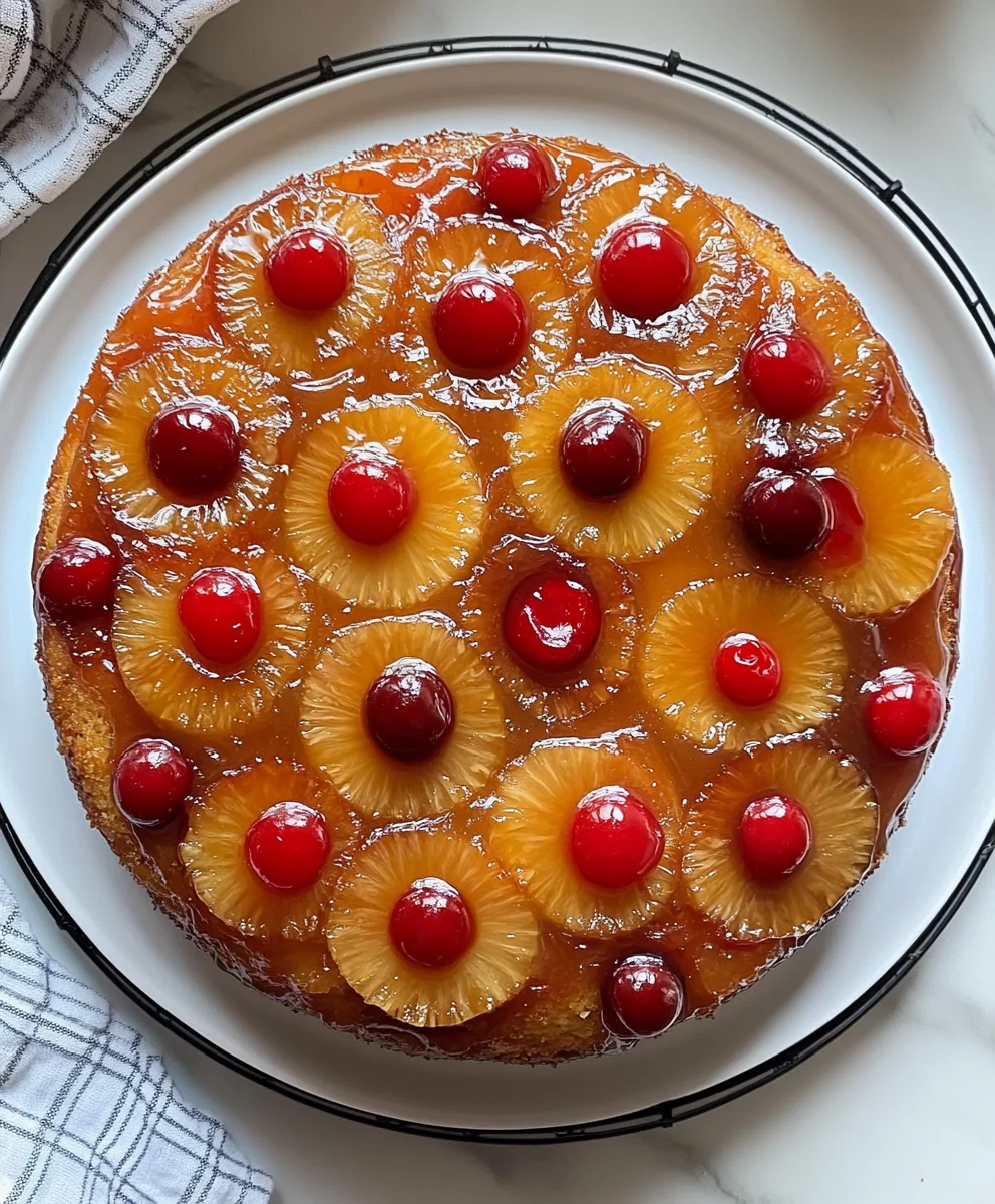 Pineapple Upside-Down Cake