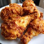 Air fryer KFC Southern Fried Chicken Drumsticks - Pretty Delicious Eats