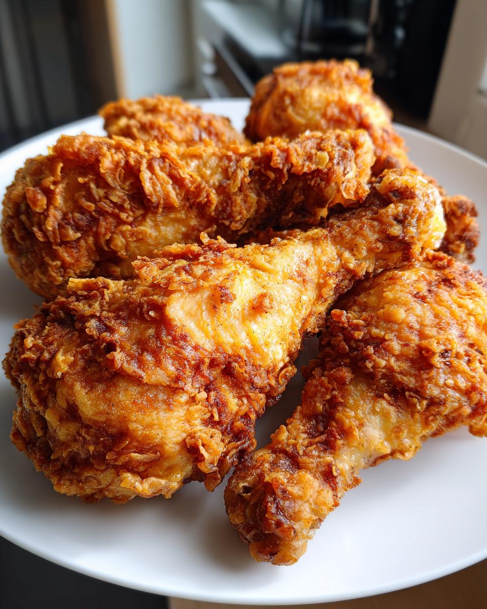 Air fryer KFC Southern Fried Chicken Drumsticks - Pretty Delicious Eats