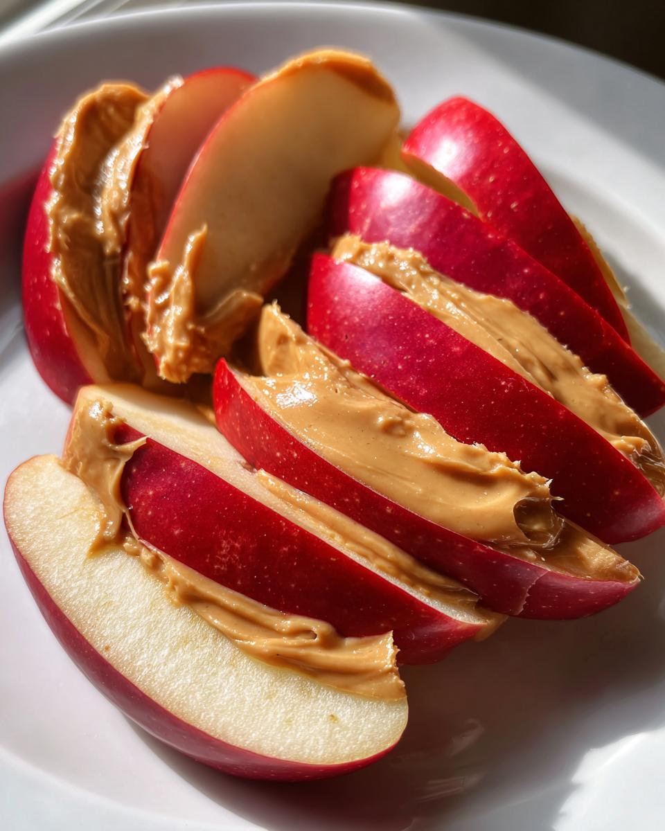 Apple Slices with Peanut Butter